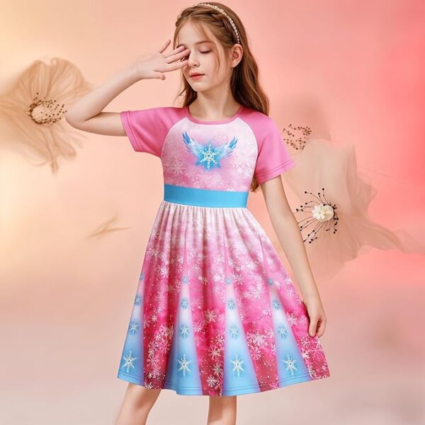 Girls Nightgowns Princess Dress Pajamas - Image 6