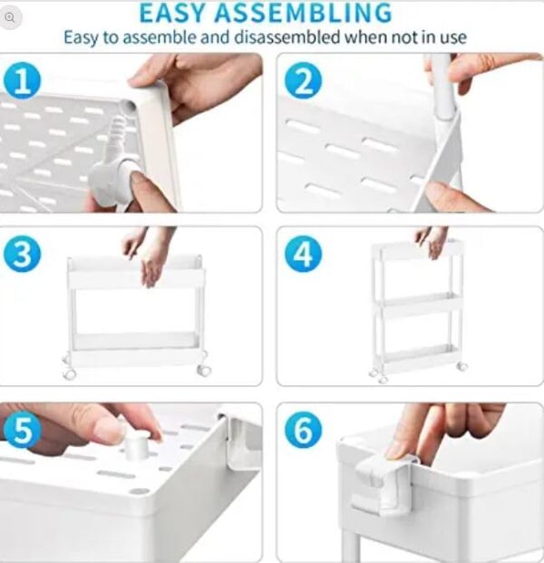Rolling Storage Cart - Image 4