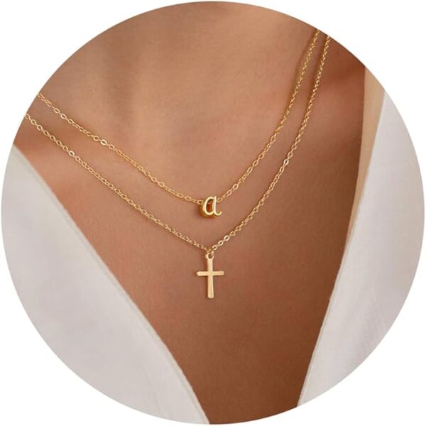 Turandoss Cross Necklace for Women