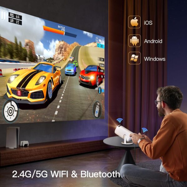 Mini Projector with Wifi and Bluetooth - Image 2