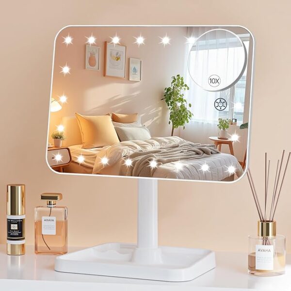 Rechargeable Lighted Makeup Mirror