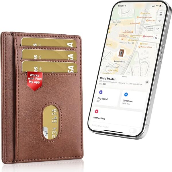 Men's Wallet with Smart Tracker